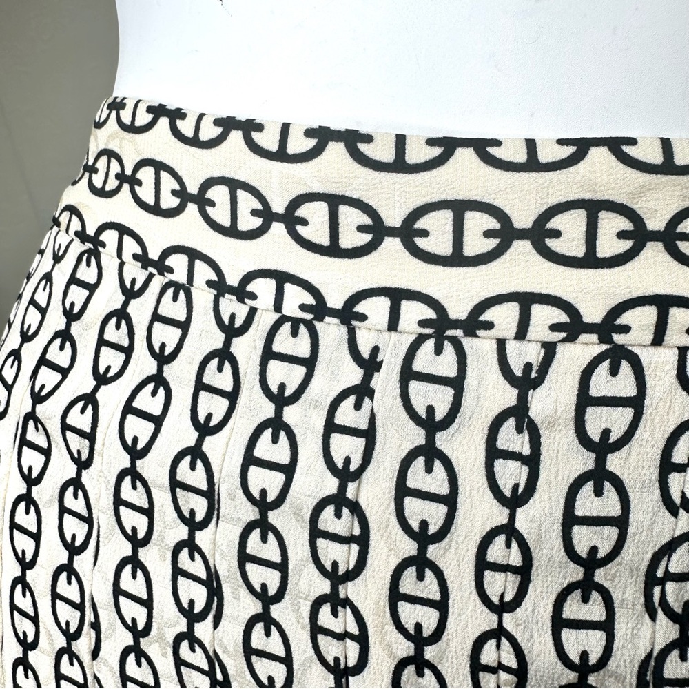 J. Crew NWT 6 Pleated Maxi Skirt in Vintage Links Print - Picture 10 of 15